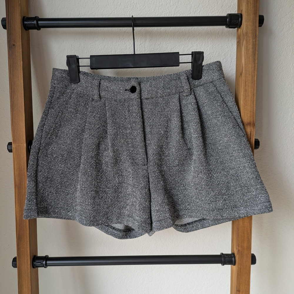 LC Lauren Conrad Women's High Waist Tweed Shorts